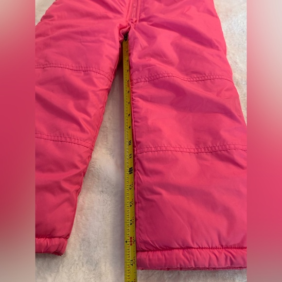 Carter’s Pink Winter Snow Suit, Warm, Puffer, Zip Front- Girls size 6X - Picture 6 of 13